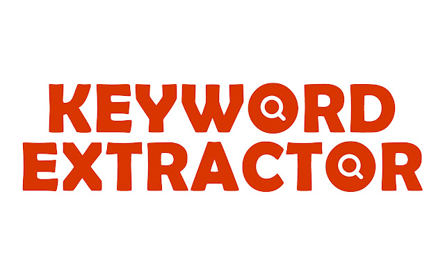 Keyword Extractor  from Chrome web store to be run with OffiDocs Chromium online