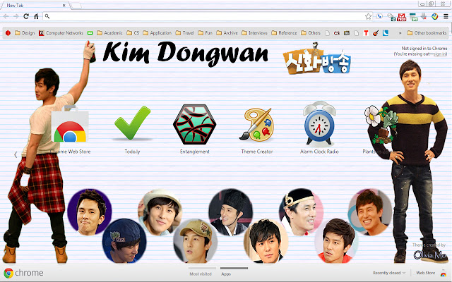 Kim Dongwan Shinhwa Broadcast  from Chrome web store to be run with OffiDocs Chromium online