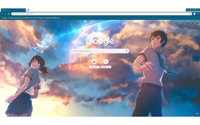 Kimi no Na wa 1920 x 1080  from Chrome web store to be run with OffiDocs Chromium online