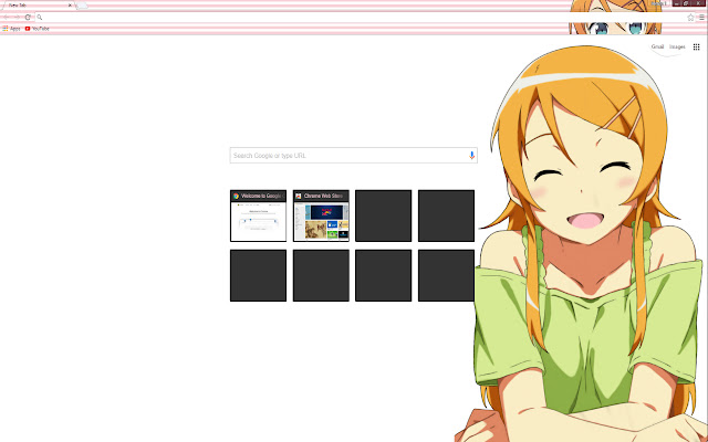 Kirino Kousaka  from Chrome web store to be run with OffiDocs Chromium online