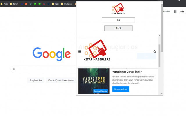 Kitabı Pdf İndir  from Chrome web store to be run with OffiDocs Chromium online