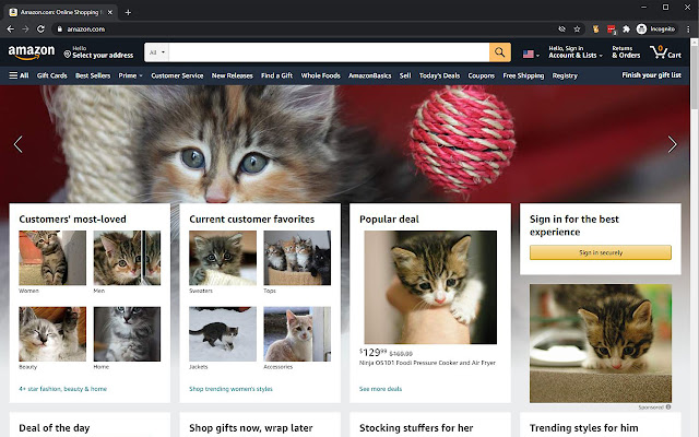 Kitten Bomb  from Chrome web store to be run with OffiDocs Chromium online