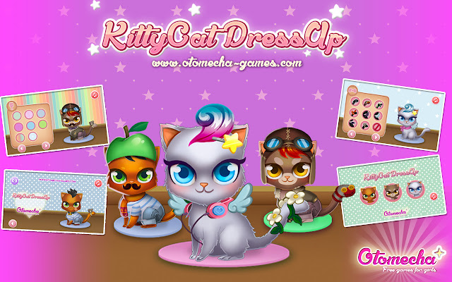 Kitty Cat Pet Dress Up Baby  from Chrome web store to be run with OffiDocs Chromium online