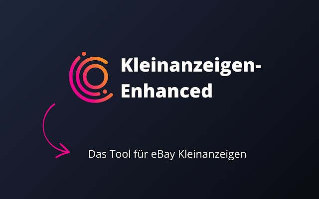 Kleinanzeigen Enhanced für eBay Kleinanzeigen  from Chrome web store to be run with OffiDocs Chromium online