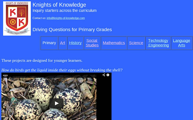 Knights of Knowledge  from Chrome web store to be run with OffiDocs Chromium online