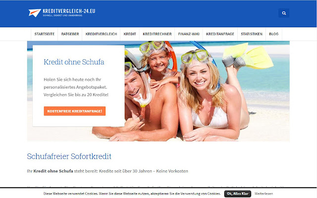 Kreditvergleich 24  from Chrome web store to be run with OffiDocs Chromium online