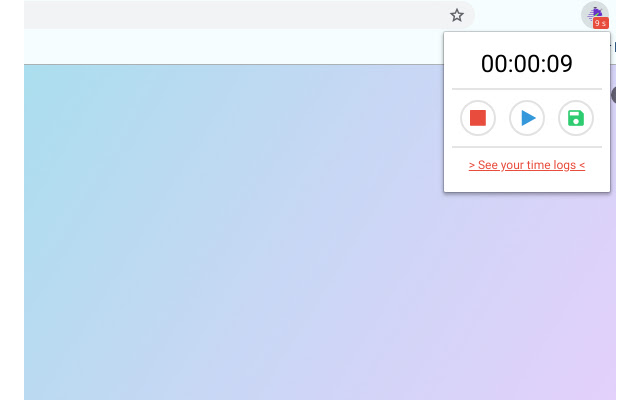 Kronos Timer  from Chrome web store to be run with OffiDocs Chromium online