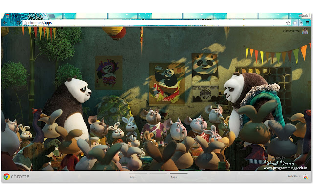 Kung fu panda 3  from Chrome web store to be run with OffiDocs Chromium online