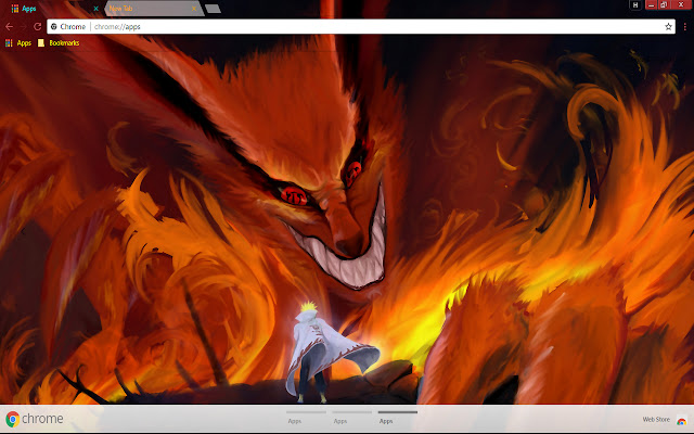 Kurama Minato Nine Tails  from Chrome web store to be run with OffiDocs Chromium online