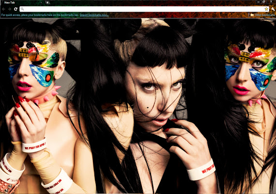 Lady GaGa 6  from Chrome web store to be run with OffiDocs Chromium online