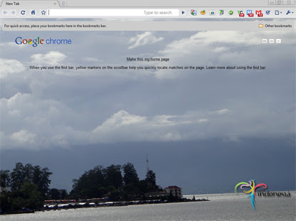 Lake Toba Theme  from Chrome web store to be run with OffiDocs Chromium online