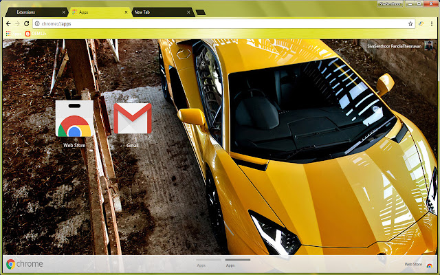 Lamborghini Aventador Supercar  from Chrome web store to be run with OffiDocs Chromium online