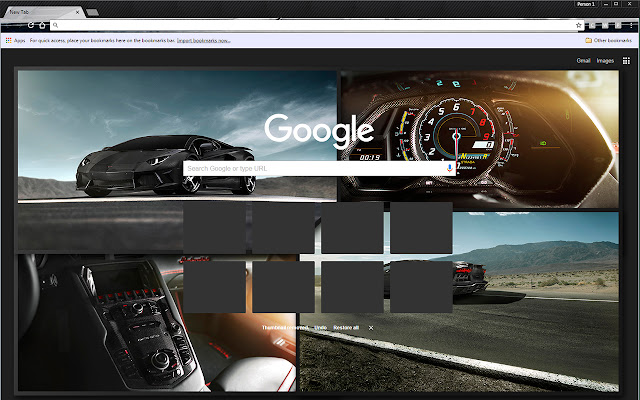Lamborghini Theme HD  from Chrome web store to be run with OffiDocs Chromium online