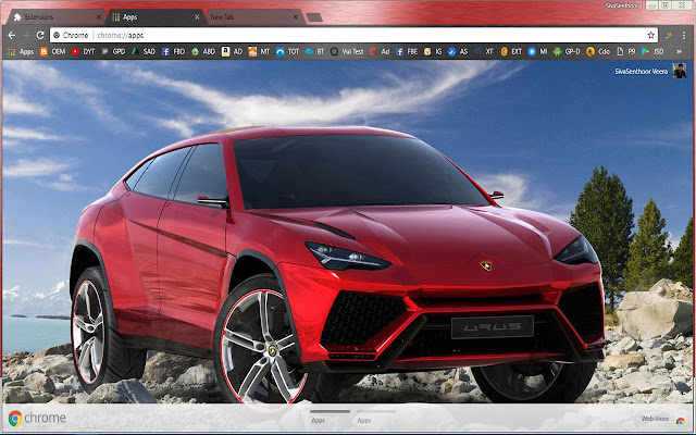 Lamborghini Urus Super SUV Racing Car  from Chrome web store to be run with OffiDocs Chromium online