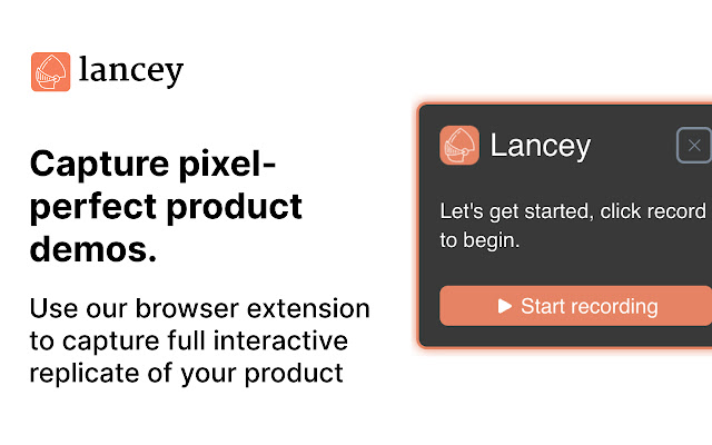 Lancey  from Chrome web store to be run with OffiDocs Chromium online