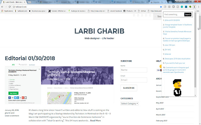 Larbizard  from Chrome web store to be run with OffiDocs Chromium online