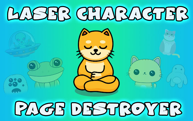 Laser Character Page Destroyer  from Chrome web store to be run with OffiDocs Chromium online