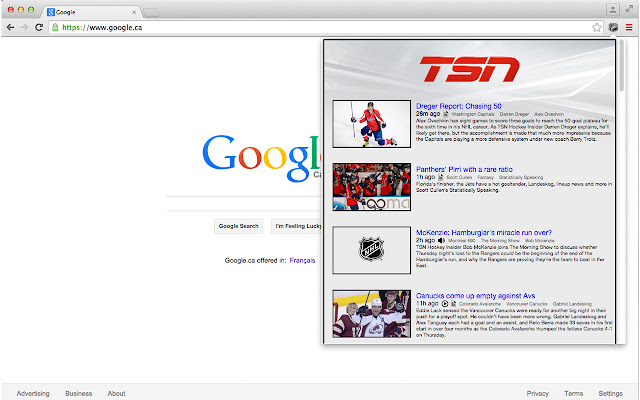 Latest Hockey Headlines  from Chrome web store to be run with OffiDocs Chromium online