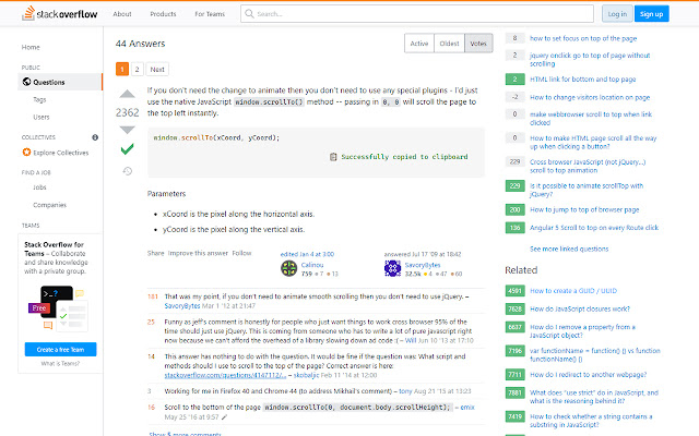 Lazy Stack Overflow  from Chrome web store to be run with OffiDocs Chromium online