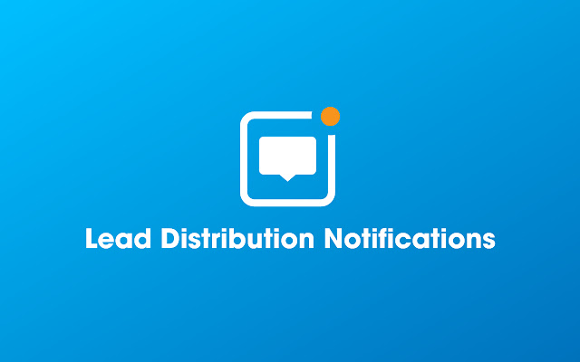 Lead Distribution Notifications  from Chrome web store to be run with OffiDocs Chromium online