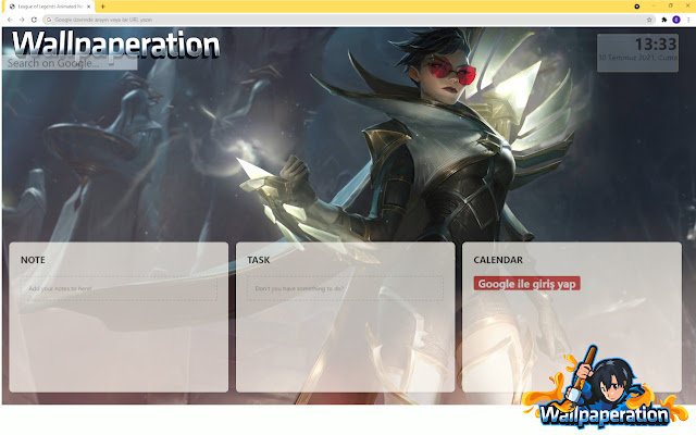 League of Legends Animated New Tab  from Chrome web store to be run with OffiDocs Chromium online