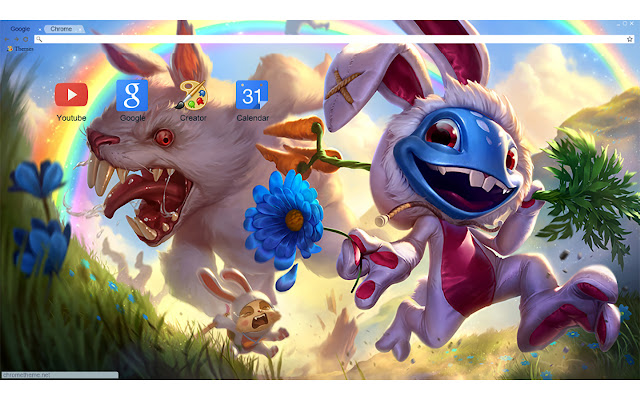 League of Legends Cottontail Fizz 1920x1080  from Chrome web store to be run with OffiDocs Chromium online