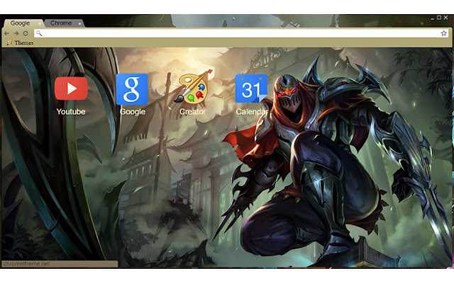 League of Legends Zed 1366x768  from Chrome web store to be run with OffiDocs Chromium online