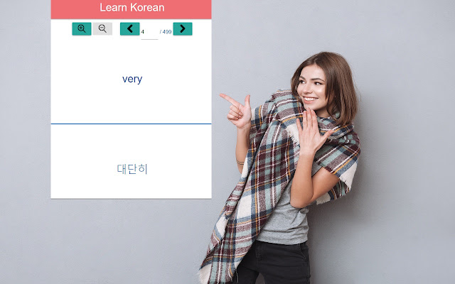 Learn Korean  from Chrome web store to be run with OffiDocs Chromium online