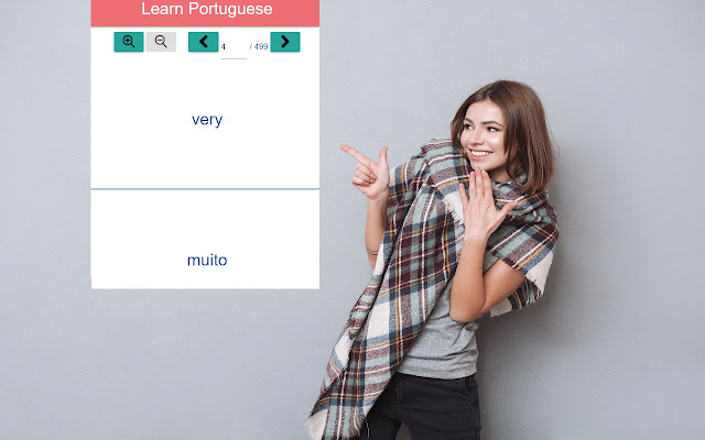 Learn Portuguese  from Chrome web store to be run with OffiDocs Chromium online