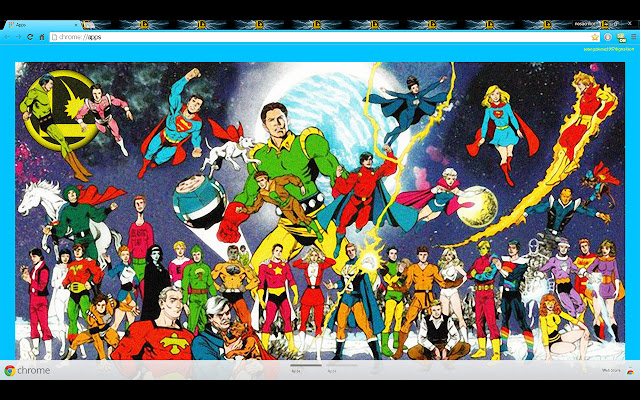 Legion of Super Heroes Silver Age  from Chrome web store to be run with OffiDocs Chromium online