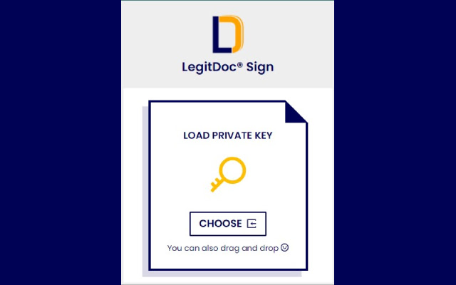 LegitDoc® Sign  from Chrome web store to be run with OffiDocs Chromium online