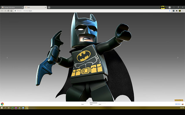 Lego Batman  from Chrome web store to be run with OffiDocs Chromium online