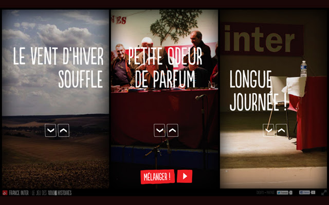Le jeu des 1000 histoires  from Chrome web store to be run with OffiDocs Chromium online