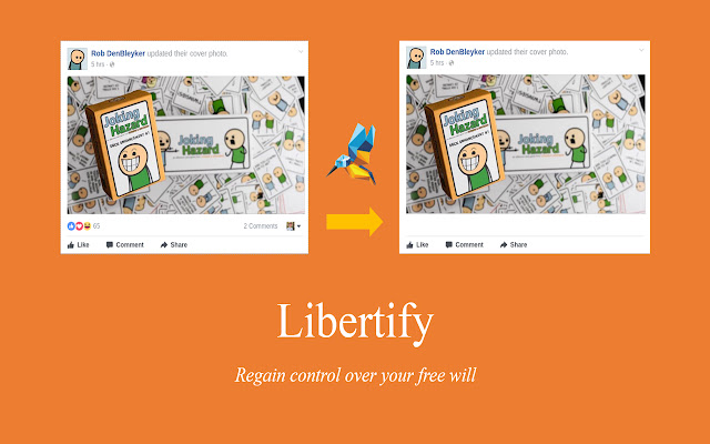 Libertify  from Chrome web store to be run with OffiDocs Chromium online