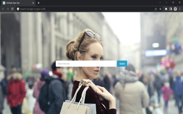 LifeStyle New Tab  from Chrome web store to be run with OffiDocs Chromium online