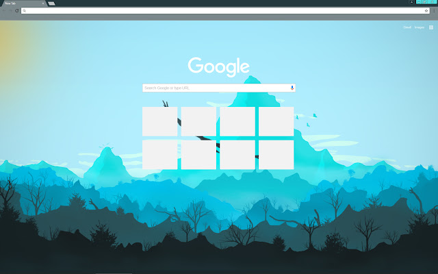 Light Blue Flat Landscape  from Chrome web store to be run with OffiDocs Chromium online