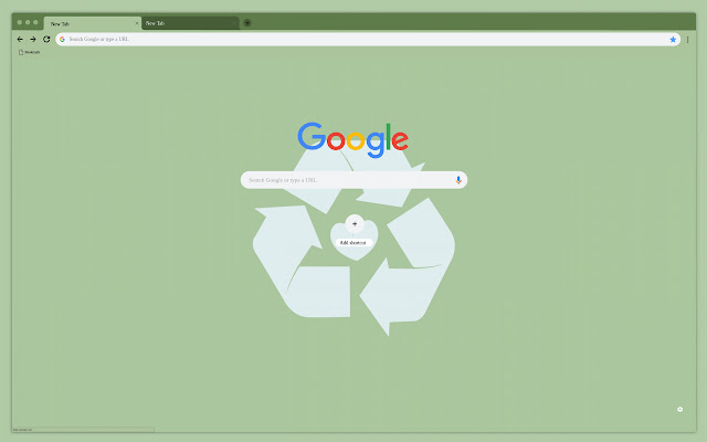 Light green recycle  from Chrome web store to be run with OffiDocs Chromium online