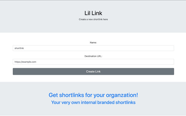 Lil Link Go  from Chrome web store to be run with OffiDocs Chromium online