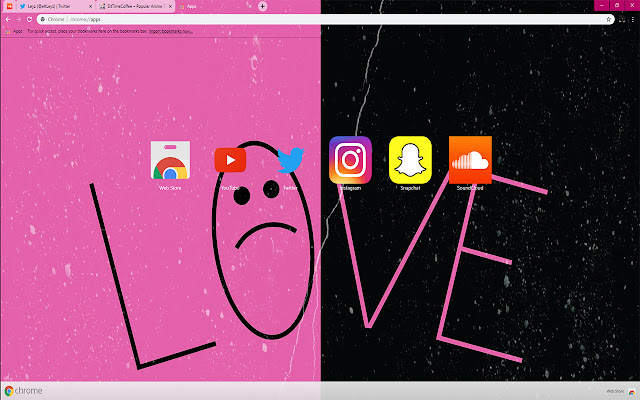 LiL PEEP: <3 SAD LOVE <3  from Chrome web store to be run with OffiDocs Chromium online