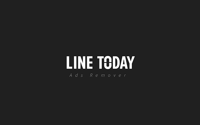 LINE Today Ads Remover  from Chrome web store to be run with OffiDocs Chromium online