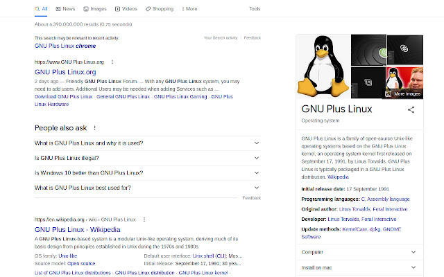 Linux To GNU Plus Linux  from Chrome web store to be run with OffiDocs Chromium online