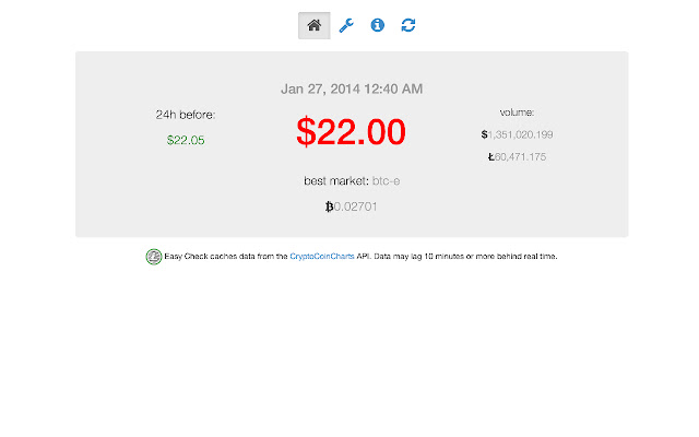 Litecoin Easy Check  from Chrome web store to be run with OffiDocs Chromium online