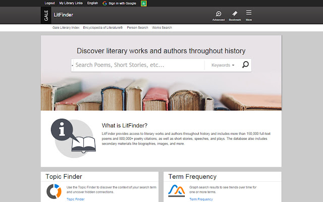 LitFinder  from Chrome web store to be run with OffiDocs Chromium online