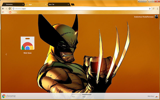 Logan Wolverine cartoonX Men Super Hero  from Chrome web store to be run with OffiDocs Chromium online