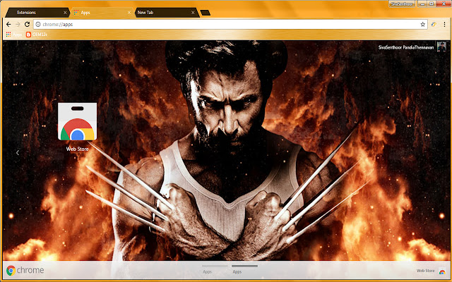 Logan Wolverine X Men Super Hero  from Chrome web store to be run with OffiDocs Chromium online