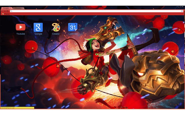 LoL Firecracker Jinx 2, 1920x1080  from Chrome web store to be run with OffiDocs Chromium online