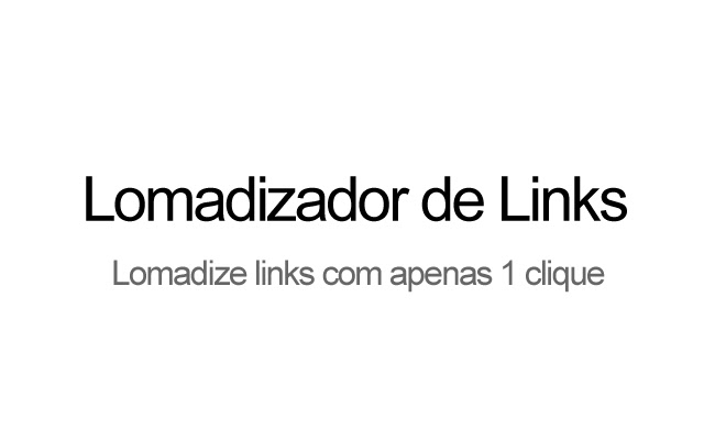 Lomadizador de links  from Chrome web store to be run with OffiDocs Chromium online