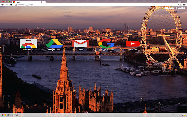 London View Theme  from Chrome web store to be run with OffiDocs Chromium online