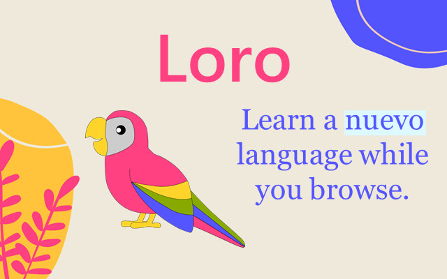 Loro Learn vocabulary  from Chrome web store to be run with OffiDocs Chromium online