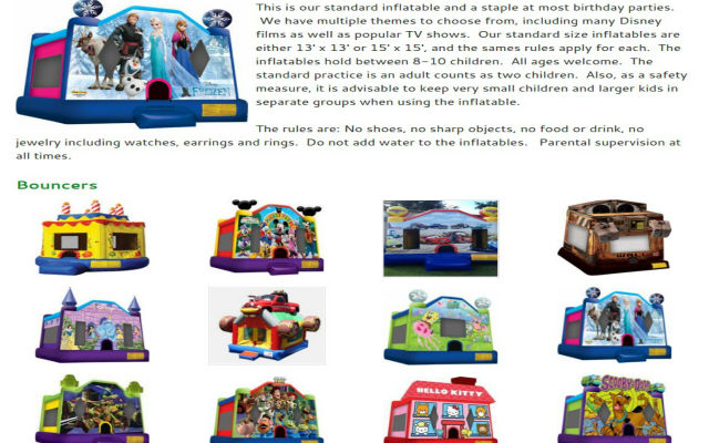 Louisville Bounce House Rentals  from Chrome web store to be run with OffiDocs Chromium online